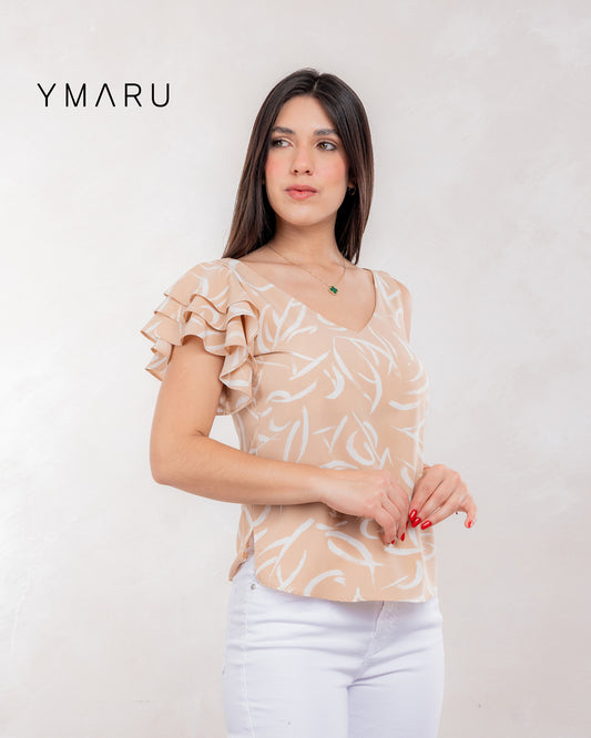 BLUSA CORINA ESTAMPADO