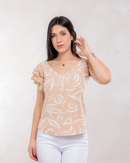BLUSA CORINA ESTAMPADO