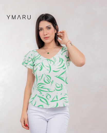 BLUSA CORINA ESTAMPADO
