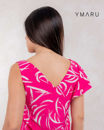 BLUSA CORINA ESTAMPADO