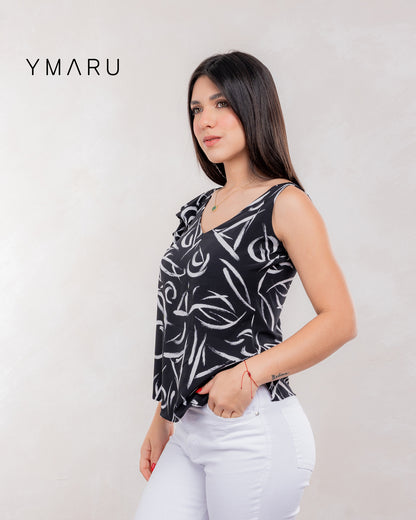 BLUSA CORINA ESTAMPADO