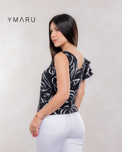 BLUSA CORINA ESTAMPADO